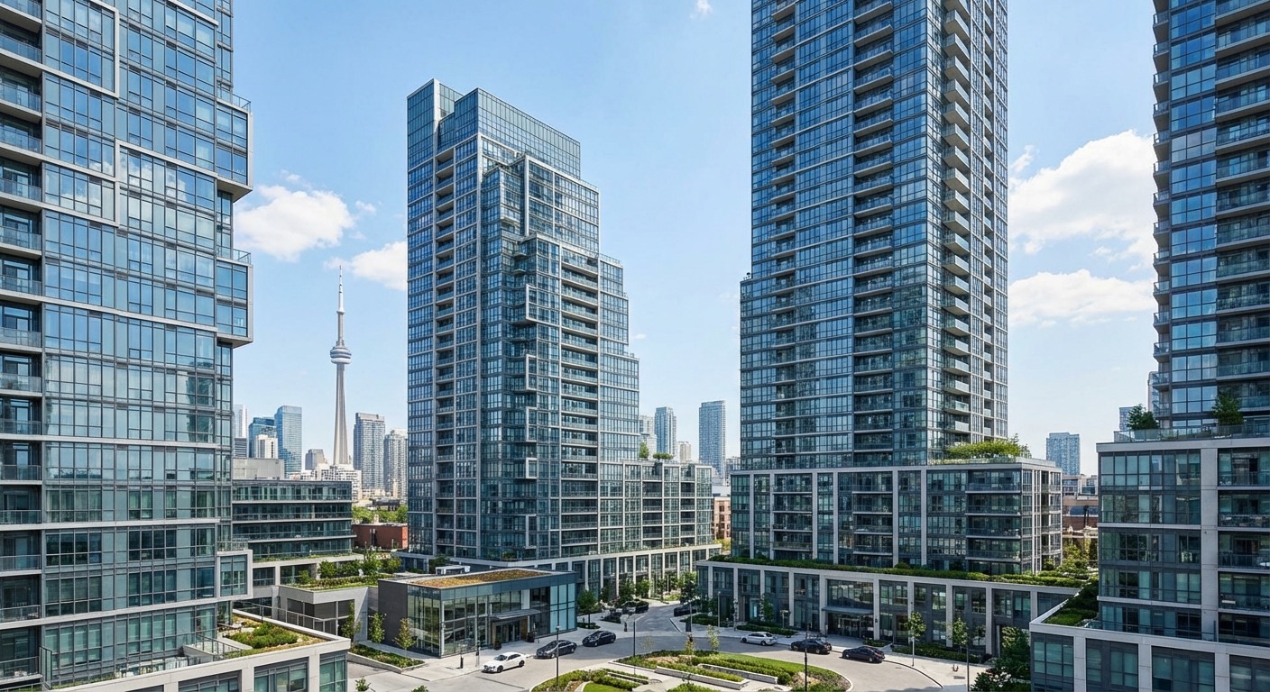 Ladan Hosseinzadeh Sadeghi - Toronto towers representing growth corridors